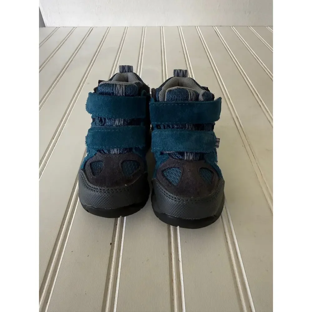 L.L.Bean Trail Model hiking toddlers TEK2.5 waterproof suede materials size 5